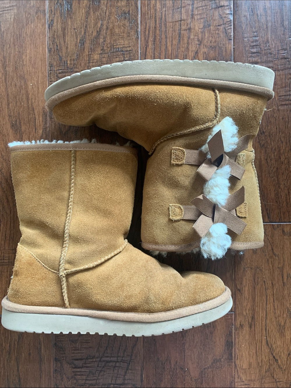 UGG KOOLABURRA SUEDE BOW BOOTS
